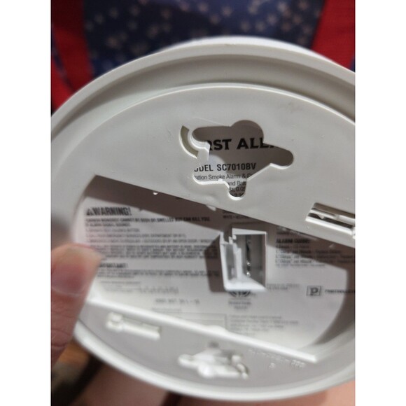 First Alert BRK SC7010BV Talking Photoelectric Smoke & Carbon Monoxide Alarm B12 - Picture 11 of 12